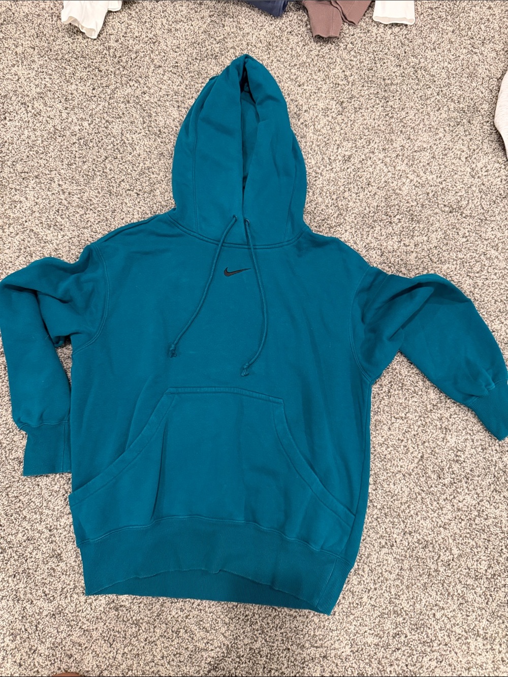 Nike Teal Blue Pullover Hoodie